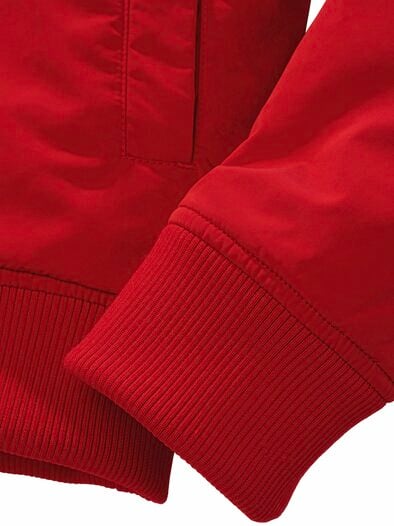 Urbane Fliegerjacke signalrot