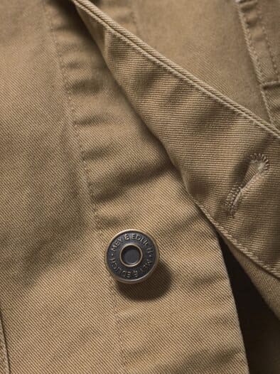 Werkbank-Hemdjacke tabakblatt