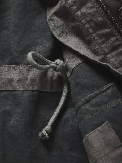 Fieldjacket Sandrift rindenbraun