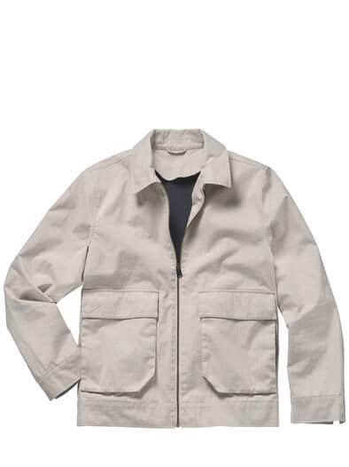 Leinenblouson Seglerstoff naturleinen