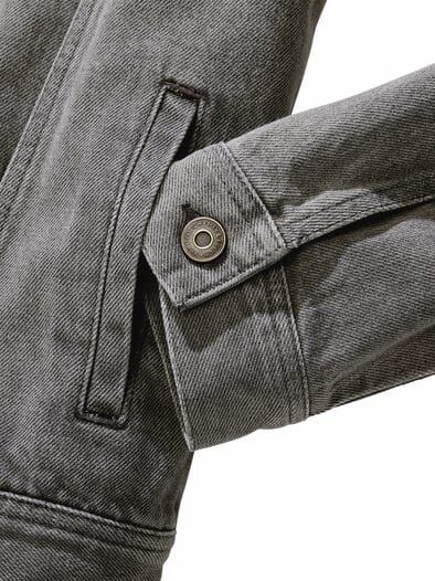 Jeansjacke Greyhound granit