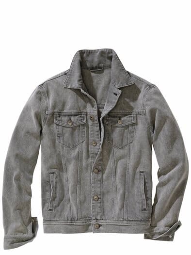 Jeansjacke Greyhound granit