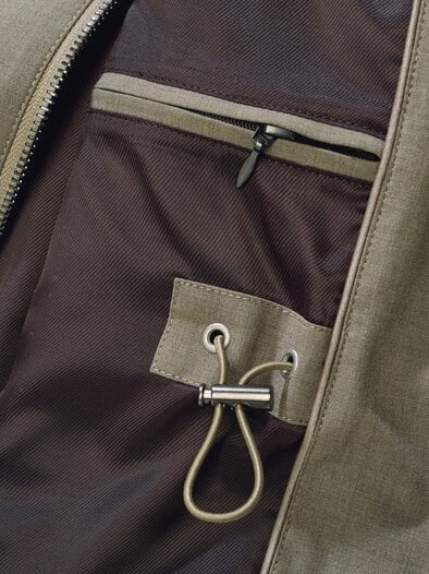 Kapuzen-Fieldjacket Hinterland olivgrün