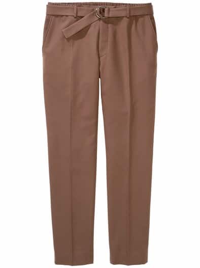 Desert-Anzughose kastanienbraun