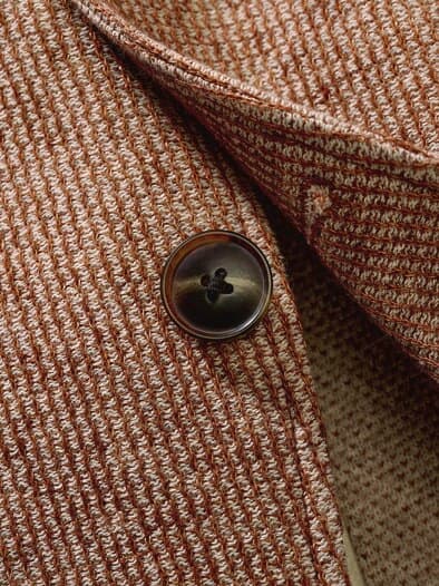 Sandstein-Sakko terracotta