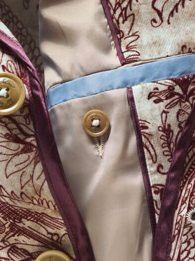 Cordsakko Lustefan Cachemire champagner/bordeaux