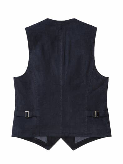 Wow-Weste indigo