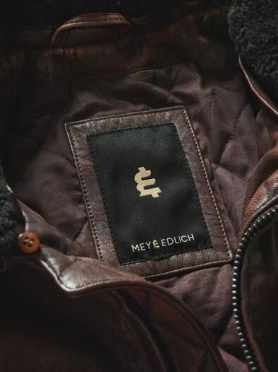 Aufwind-Lederjacke cognac