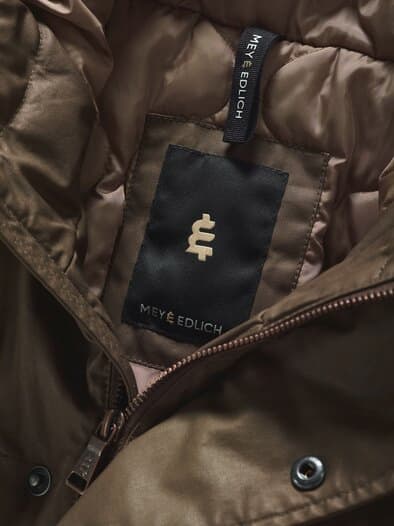 Dry-Wax-Outdoorjacke tabakblatt