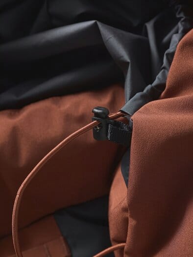 Winterjacke Torrent rotsand