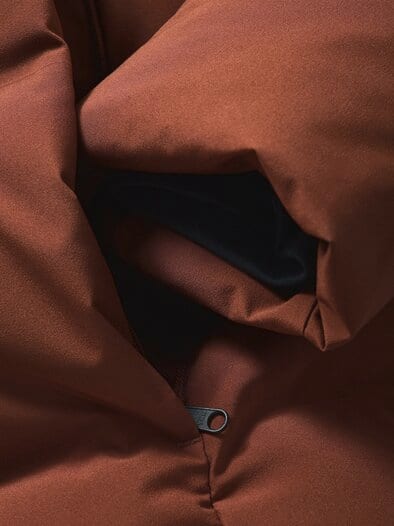 Winterjacke Torrent rotsand