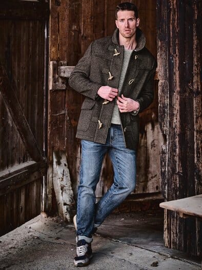 Brigantine-Dufflecoat teakbraun