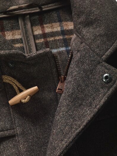 Brigantine-Dufflecoat teakbraun