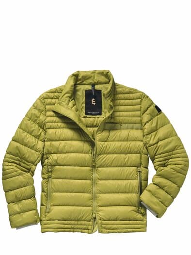 Ultraleichte Steppjacke limette