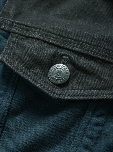 Collab-Jacke Andy indigo