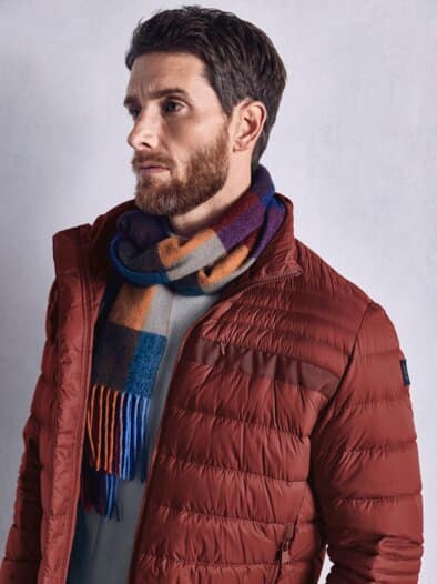 Ultraleichte Steppjacke bordeaux