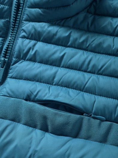 Ultraleichte Steppjacke saphirblau