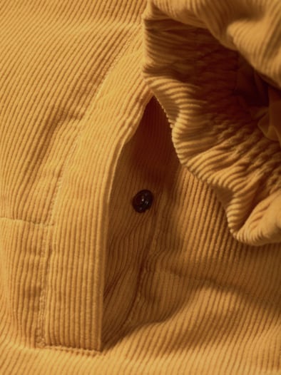 Cord-Pufferjacke raps