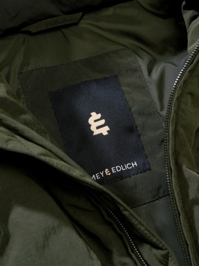 Null-Promille-Parka flaschengrün