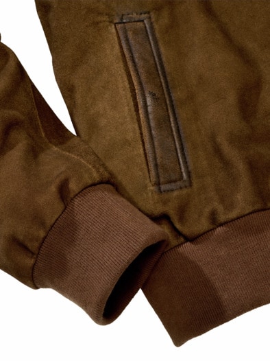 Goaß-Lederjacke antikbraun