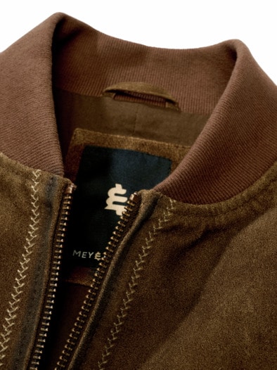 Goaß-Lederjacke antikbraun