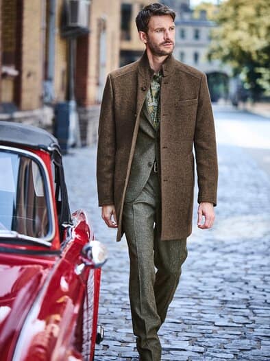 Zweites-Leben-Mantel edelbraun