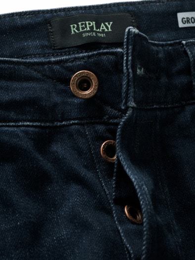 Replay Denim Grover tintenblau