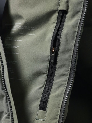 Winterjacke Torrent moos
