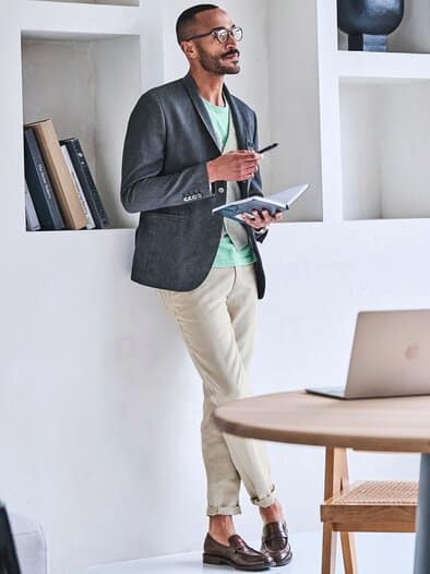 Weste Riga Sottile himmelblau