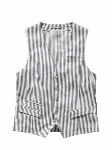 Weste Riga Sottile himmelblau