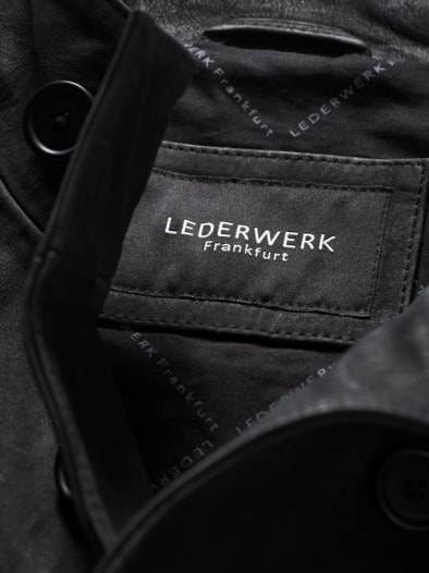 Lederwerk 1 Lederjacke kohle