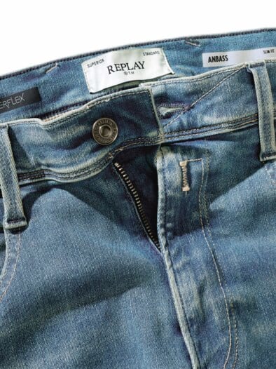 Jeans Anbass Dust blauquarz