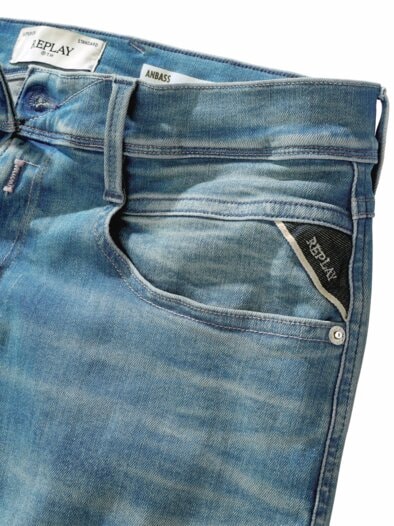 Jeans Anbass Dust blauquarz
