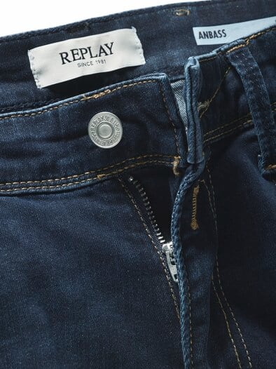 Jeans Anbass Power Stretch dark indigo