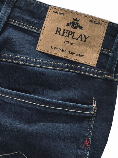 Jeans Anbass Power Stretch dark indigo