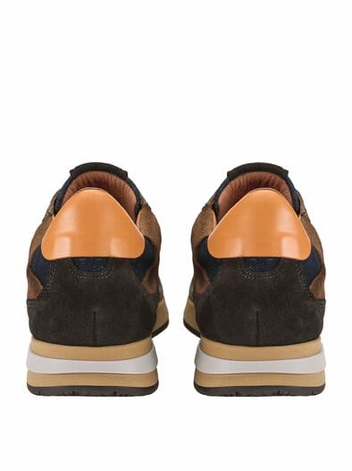 Galao-Sneaker denim/kaffee