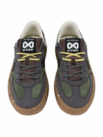 Collab-Sneaker Uriduri olivgrün