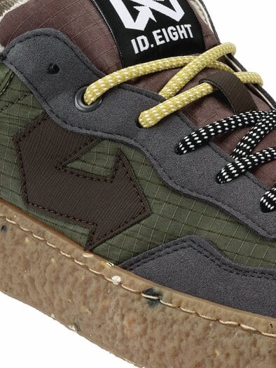 Collab-Sneaker Uriduri olivgrün
