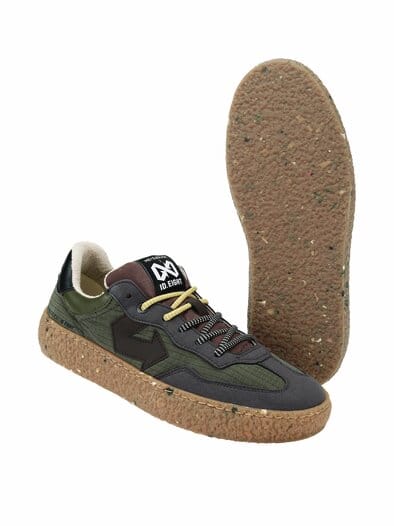Collab-Sneaker Uriduri olivgrün