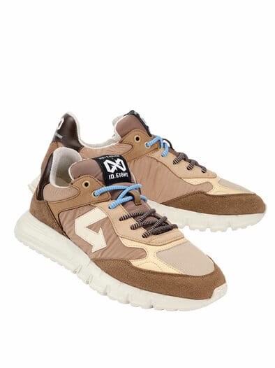 Collab-Sneaker Maru caffe/crema