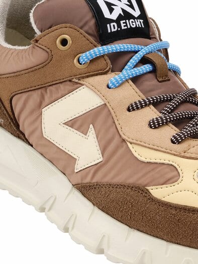 Collab-Sneaker Maru caffe/crema