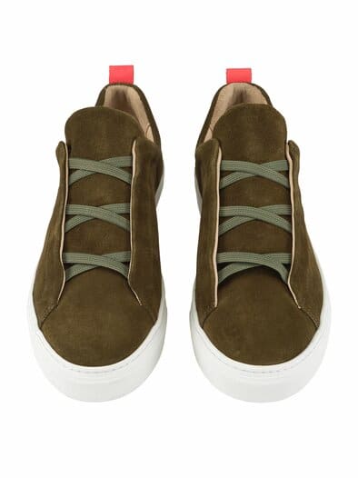 Slip-On-Sneaker waldgrün