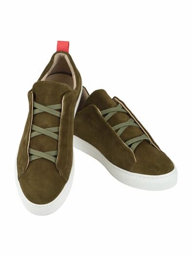 Slip-On-Sneaker waldgrün