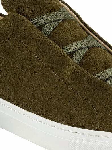 Slip-On-Sneaker waldgrün