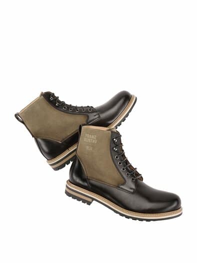 Landmannstiefel Leonhard mocca/naturleder