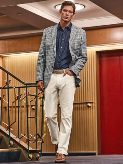 Flanier-Flecht-Loafer brandy