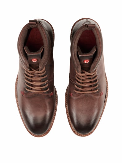 Zündholz-Boot mahagoni