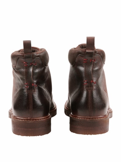 Zündholz-Boot mahagoni
