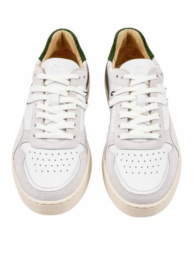 Platzwechsel-Sneaker weiß