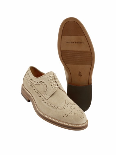 Longwing-Brogue cappuccino